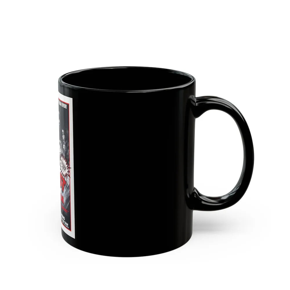 BLAST OF THE IRON PALM (BRAVE ARCHER 3) 1981 Movie Poster - Black Coffee Mug-Go Mug Yourself