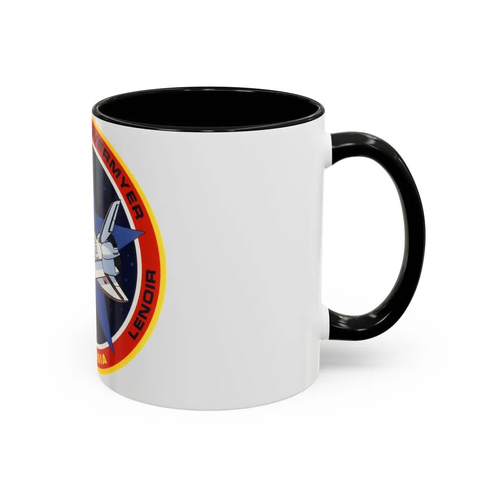 STS 5 (NASA) Accent Coffee Mug-Go Mug Yourself