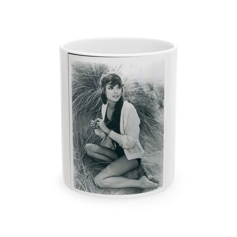 Katharine Ross #97 (Vintage Female Icon) White Coffee Mug-11oz-Go Mug Yourself