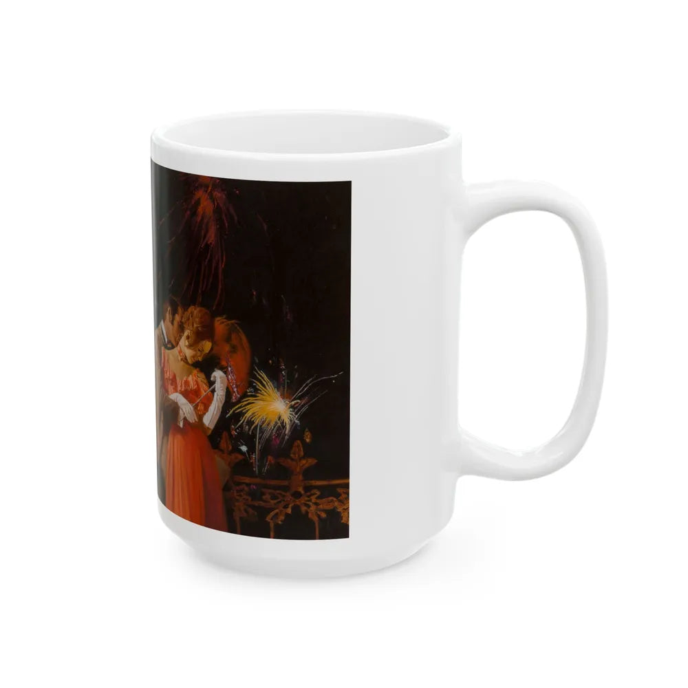 Crescent Carnival - White Coffee Mug-Go Mug Yourself