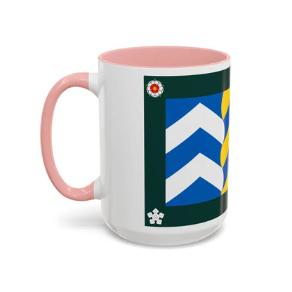 Flag of Cumbria UK - Accent Coffee Mug-Go Mug Yourself