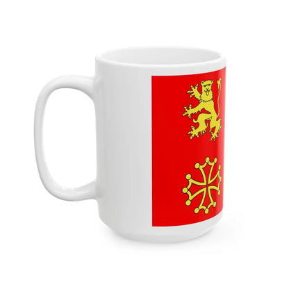 Flag of Tarn et Garonne France - White Coffee Mug-Go Mug Yourself