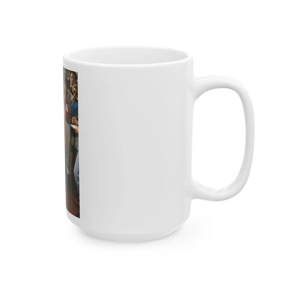 Linda Blair #231 (Vintage Female Icon) White Coffee Mug-Go Mug Yourself