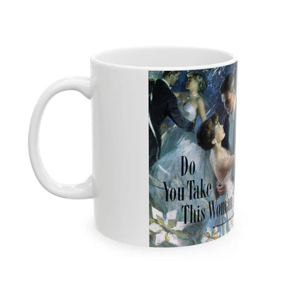 Do You Take This Woman, The American Magazine, December 1952 - White Coffee Mug-Go Mug Yourself