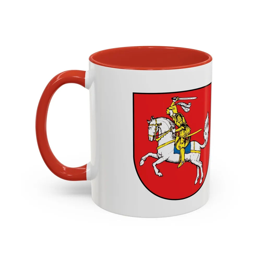 Flag of Dithmarschen Germany - Accent Coffee Mug-Go Mug Yourself