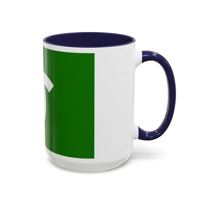 Flag of Kobe Japan - Accent Coffee Mug-Go Mug Yourself