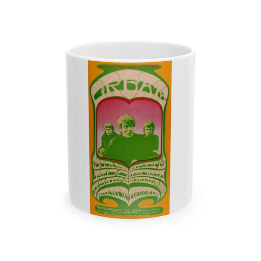 Cream - 1967 (Music Poster) White Coffee Mug-11oz-Go Mug Yourself