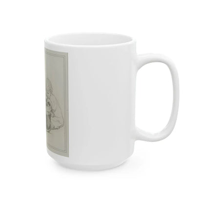 Bobbing for Apples - White Coffee Mug-Go Mug Yourself