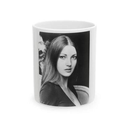 Jane Seymour #24 (Vintage Female Icon) White Coffee Mug-11oz-Go Mug Yourself