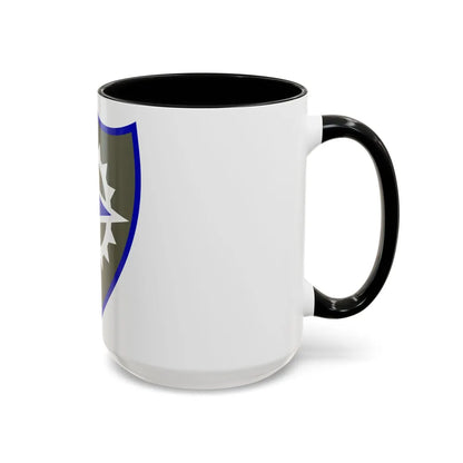 XVI Corps (U.S. Army) Accent Coffee Mug-Go Mug Yourself