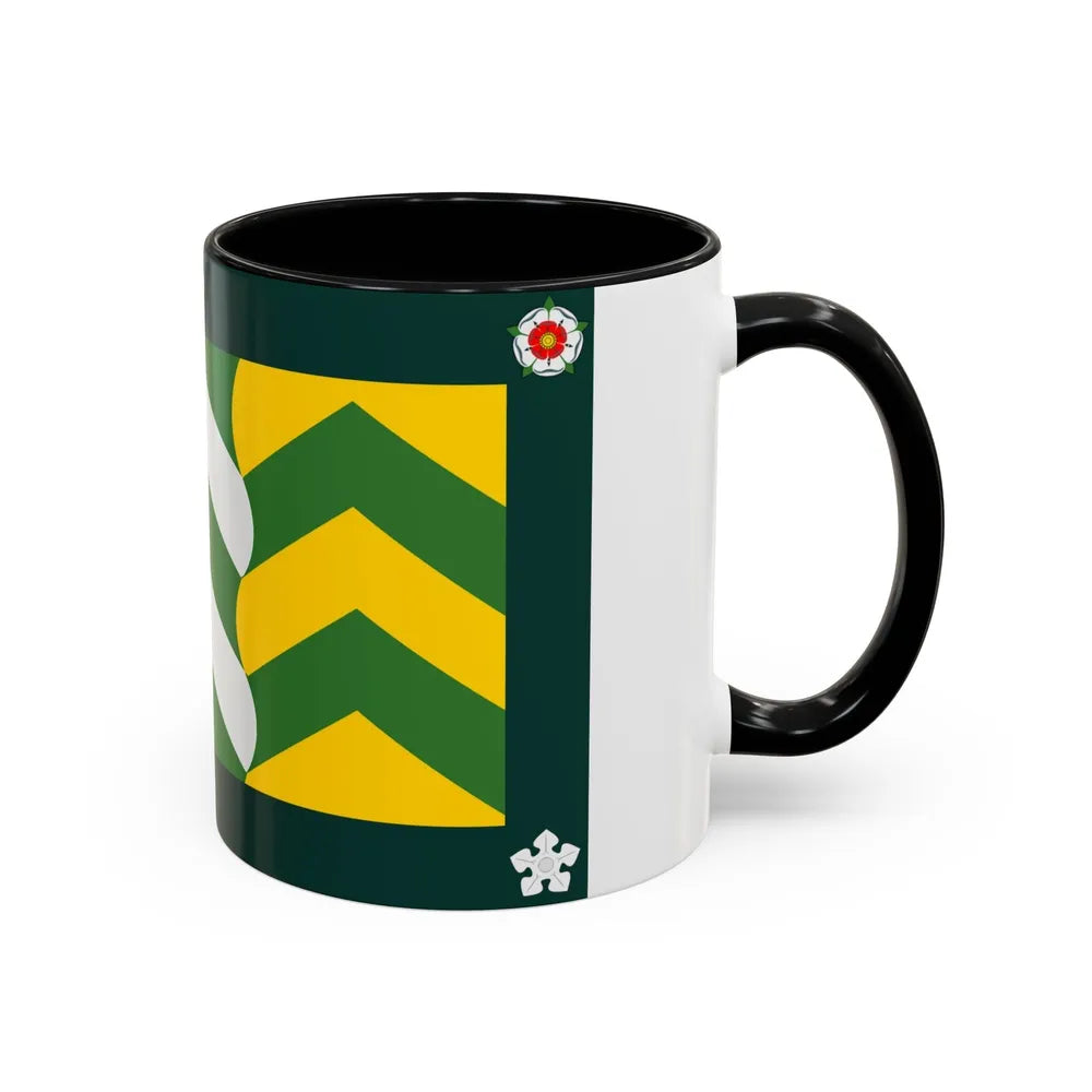 Flag of Cumbria UK - Accent Coffee Mug-Go Mug Yourself