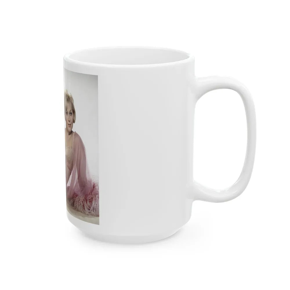 Kim Novak #315 (Vintage Female Icon) White Coffee Mug-Go Mug Yourself