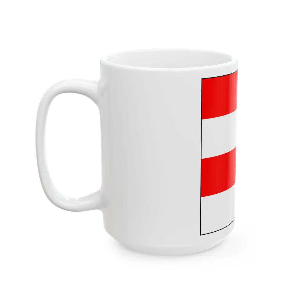 Flag of Zofingen Switzerland - White Coffee Mug-Go Mug Yourself