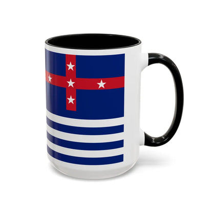 Upper Murray River Flag - Accent Coffee Mug-Go Mug Yourself