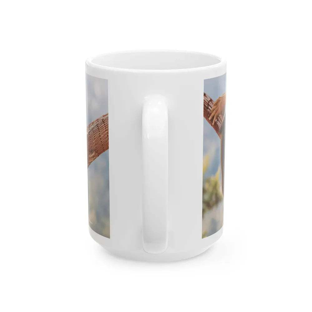 Victoria Vetri #01 - Nude ''Playboy Centerfold Gate''1 (Vintage Female Icon) White Coffee Mug-Go Mug Yourself