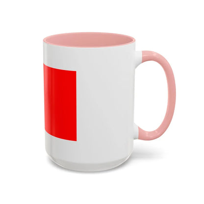 Flag of Hamrun Malta - Accent Coffee Mug-Go Mug Yourself