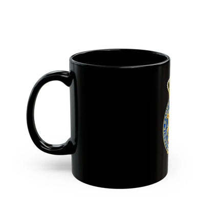 Coat of arms of the Eerste Kamer - Black Coffee Mug-Go Mug Yourself