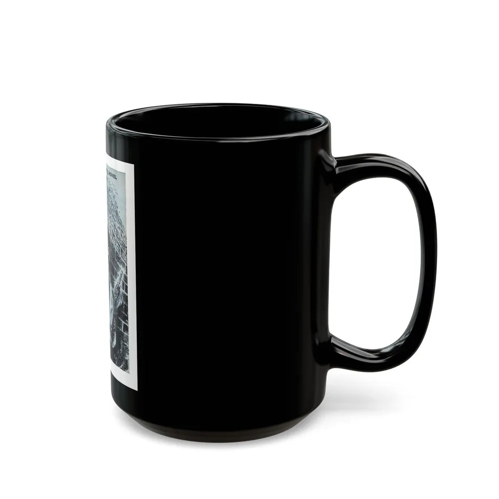 Buzz Saw, Bluebook Magazine, April 1955 - Black Coffee Mug-Go Mug Yourself