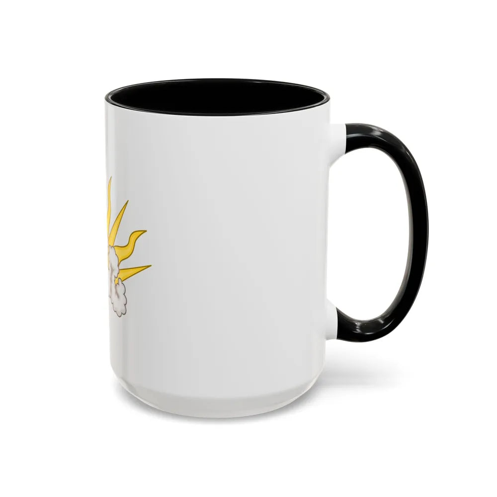 Sunburst Badge - Accent Coffee Mug-Go Mug Yourself