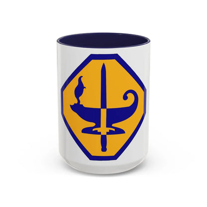 Specialized Training Division (U.S. Army) Accent Coffee Mug-15oz-Navy-Go Mug Yourself