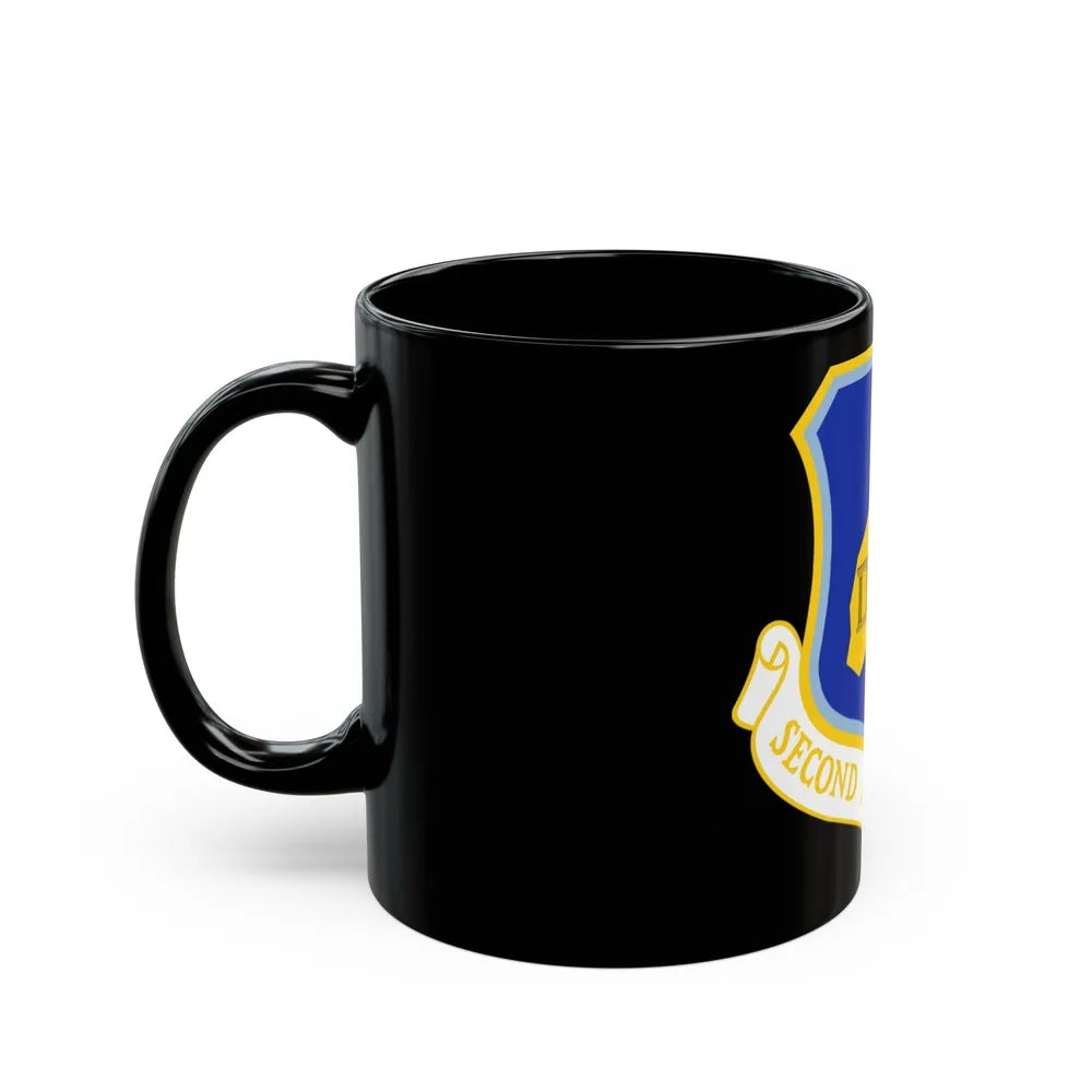 2nd Air Division (U.S. Air Force) Black Coffee Mug-Go Mug Yourself