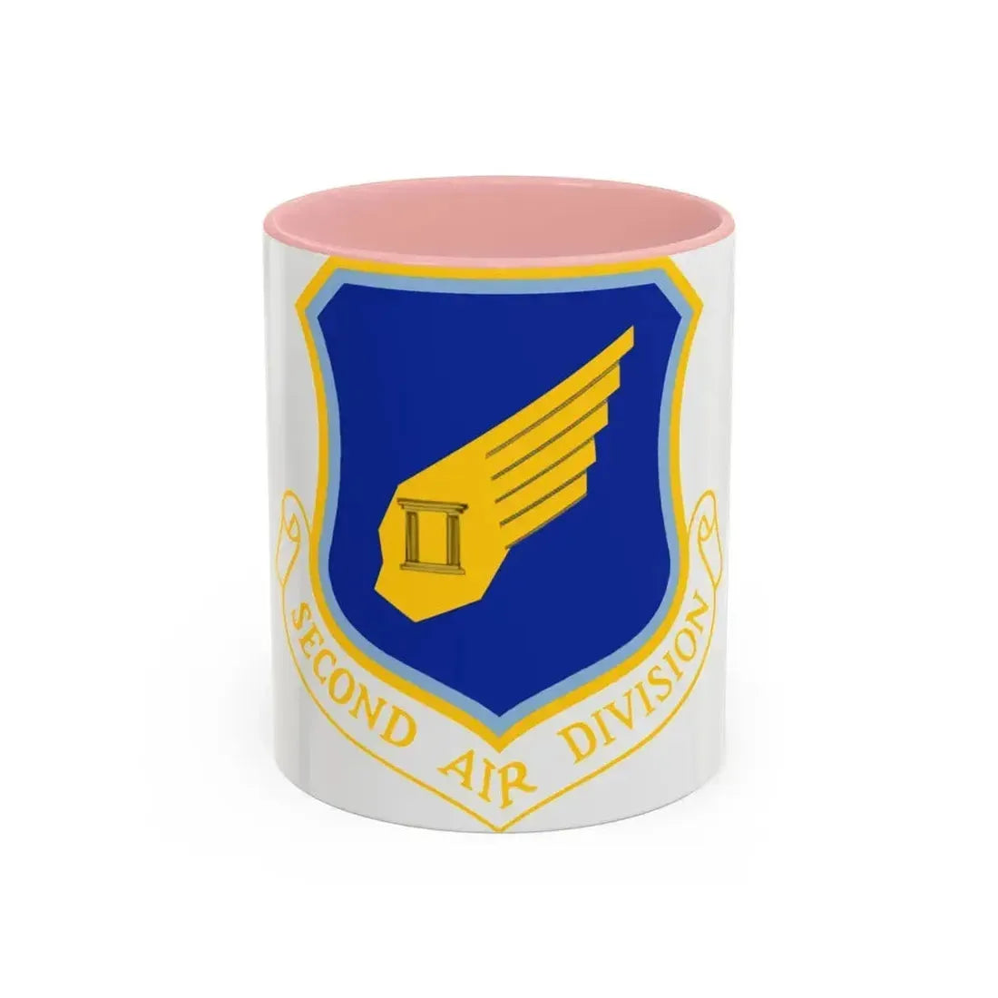 2nd Air Division (U.S. Air Force) Accent Coffee Mug 11oz Pink - Go Mug Yourself