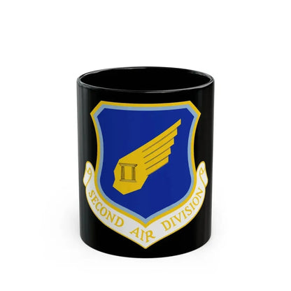 2nd Air Division (U.S. Air Force) Black Coffee Mug 11oz - Go Mug Yourself