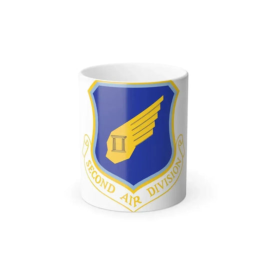2nd Air Division (U.S. Air Force) Color Changing Coffee Mug 11oz - Go Mug Yourself