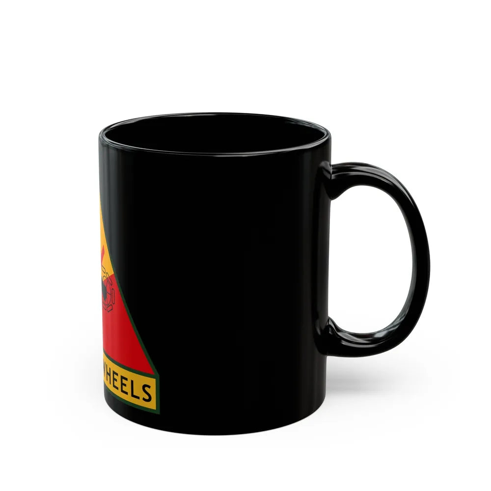 2nd Armored Division (U.S. Army) Black Coffee Mug-Go Mug Yourself