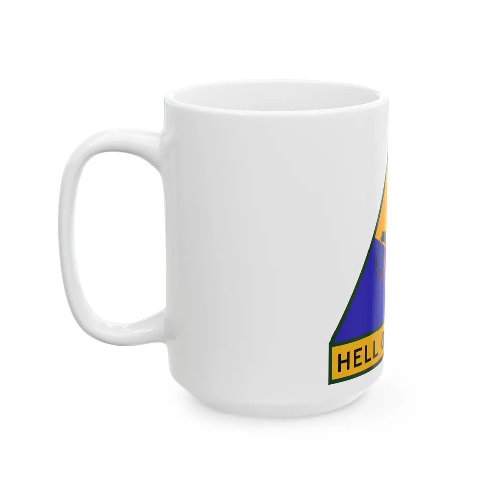 2nd Armored Division (U.S. Army) White Coffee Mug-Go Mug Yourself