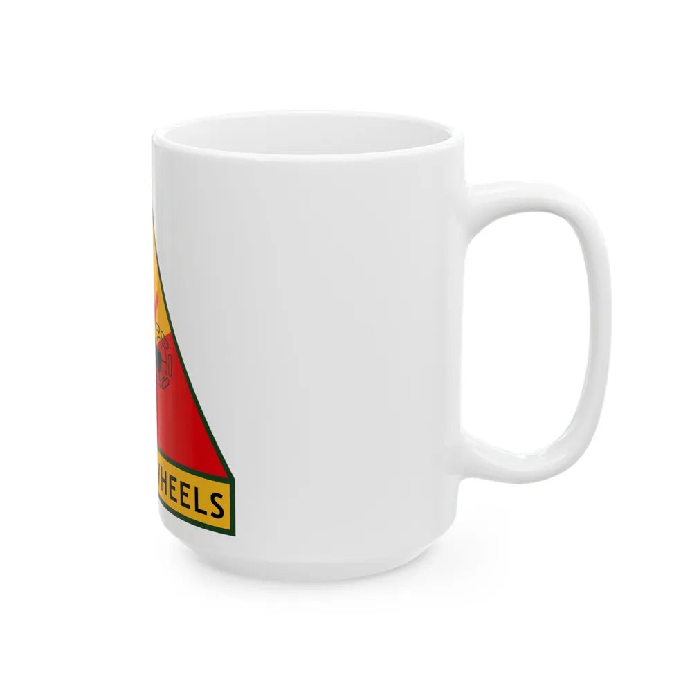 2nd Armored Division (U.S. Army) White Coffee Mug-Go Mug Yourself