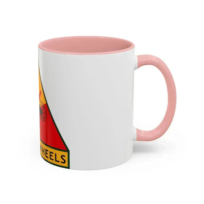 2nd Armored Division (U.S. Army) Accent Coffee Mug - Go Mug Yourself