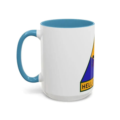 2nd Armored Division (U.S. Army) Accent Coffee Mug - Go Mug Yourself