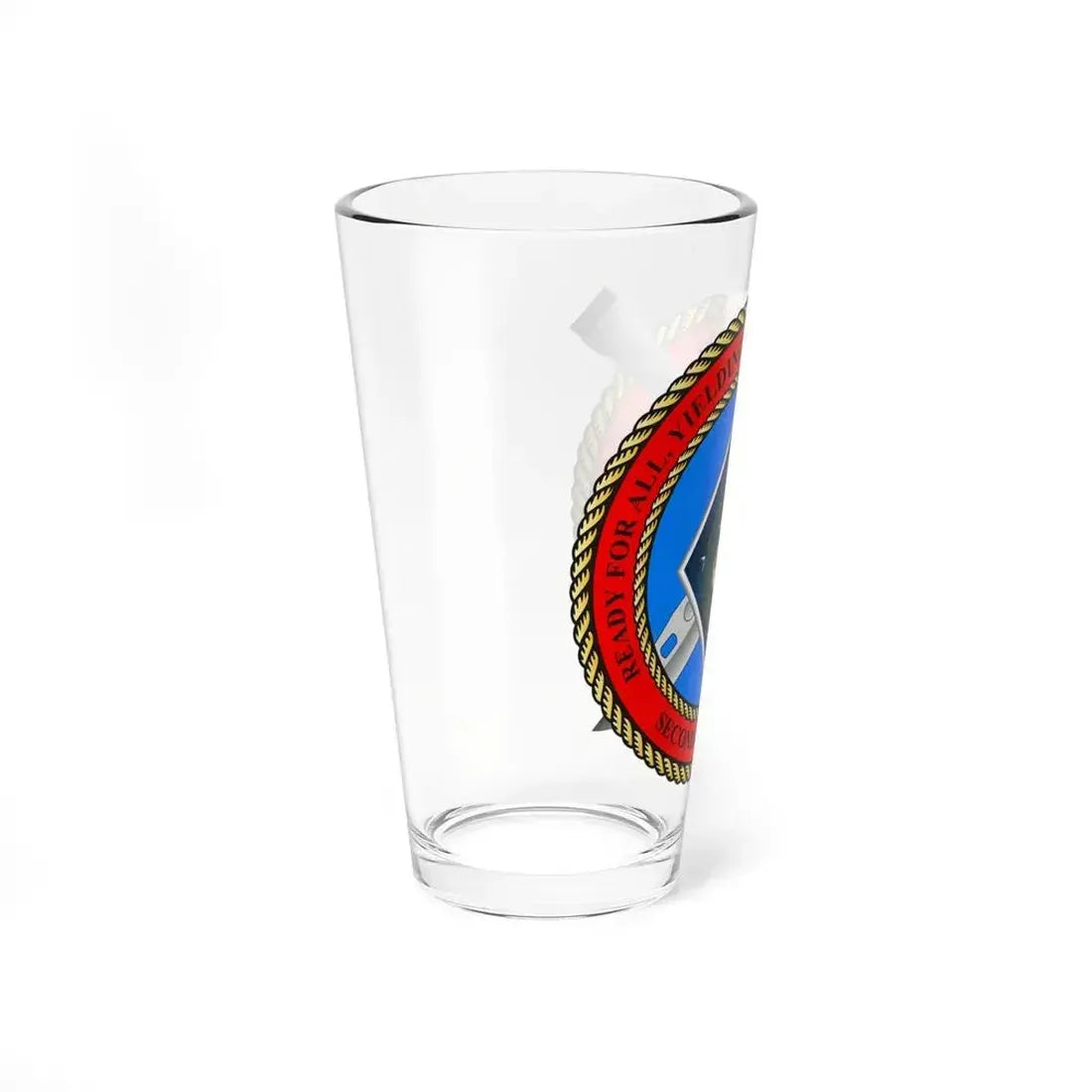 2nd Bat 7th Marines (USMC) Pint Glass 16oz - Go Mug Yourself