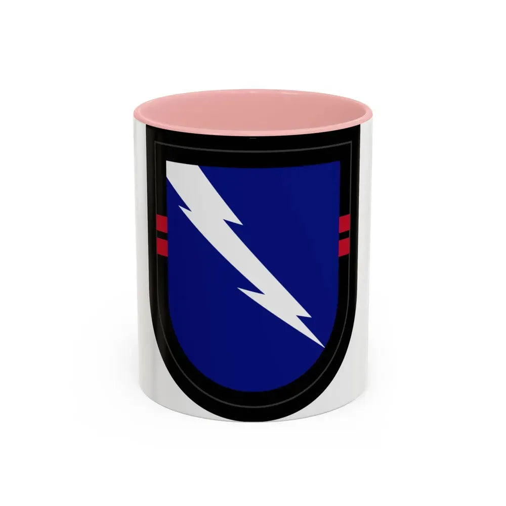2nd Battalion 134th Infantry Regiment (U.S. Army) Accent Coffee Mug 11oz Pink - Go Mug Yourself