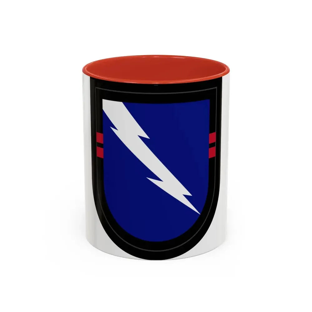 2nd Battalion 134th Infantry Regiment (U.S. Army) Accent Coffee Mug 11oz Red - Go Mug Yourself