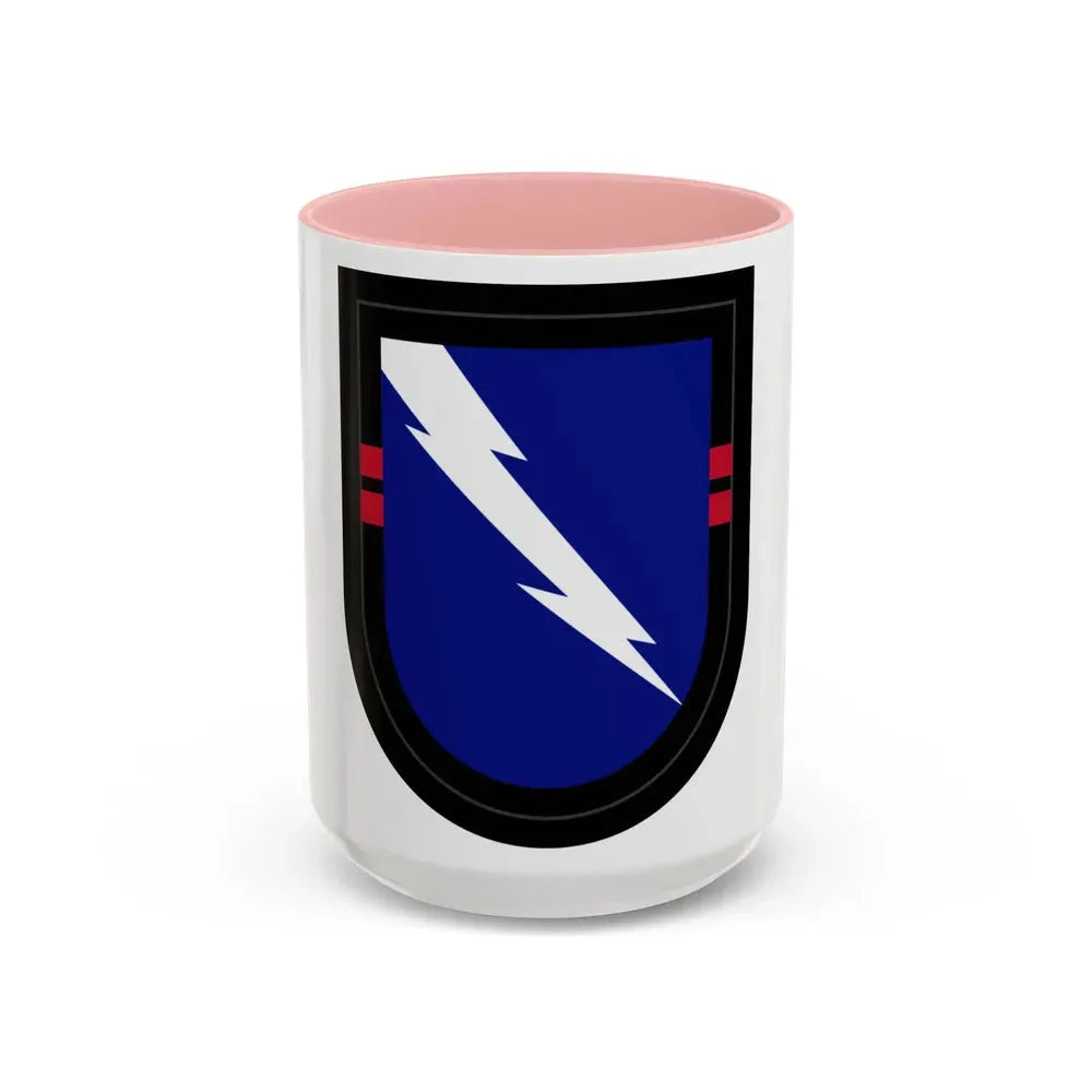 2nd Battalion 134th Infantry Regiment (U.S. Army) Accent Coffee Mug 15oz Pink - Go Mug Yourself