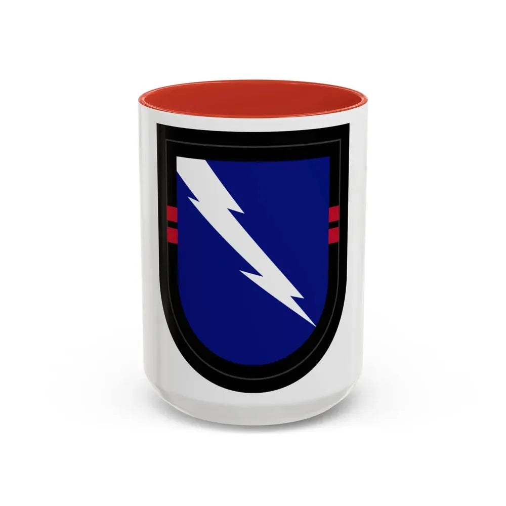 2nd Battalion 134th Infantry Regiment (U.S. Army) Accent Coffee Mug 15oz Red - Go Mug Yourself