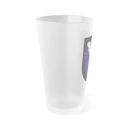 2nd Battalion 134th Infantry Regiment (U.S. Army) Frosted Pint Glass 16oz - Go Mug Yourself