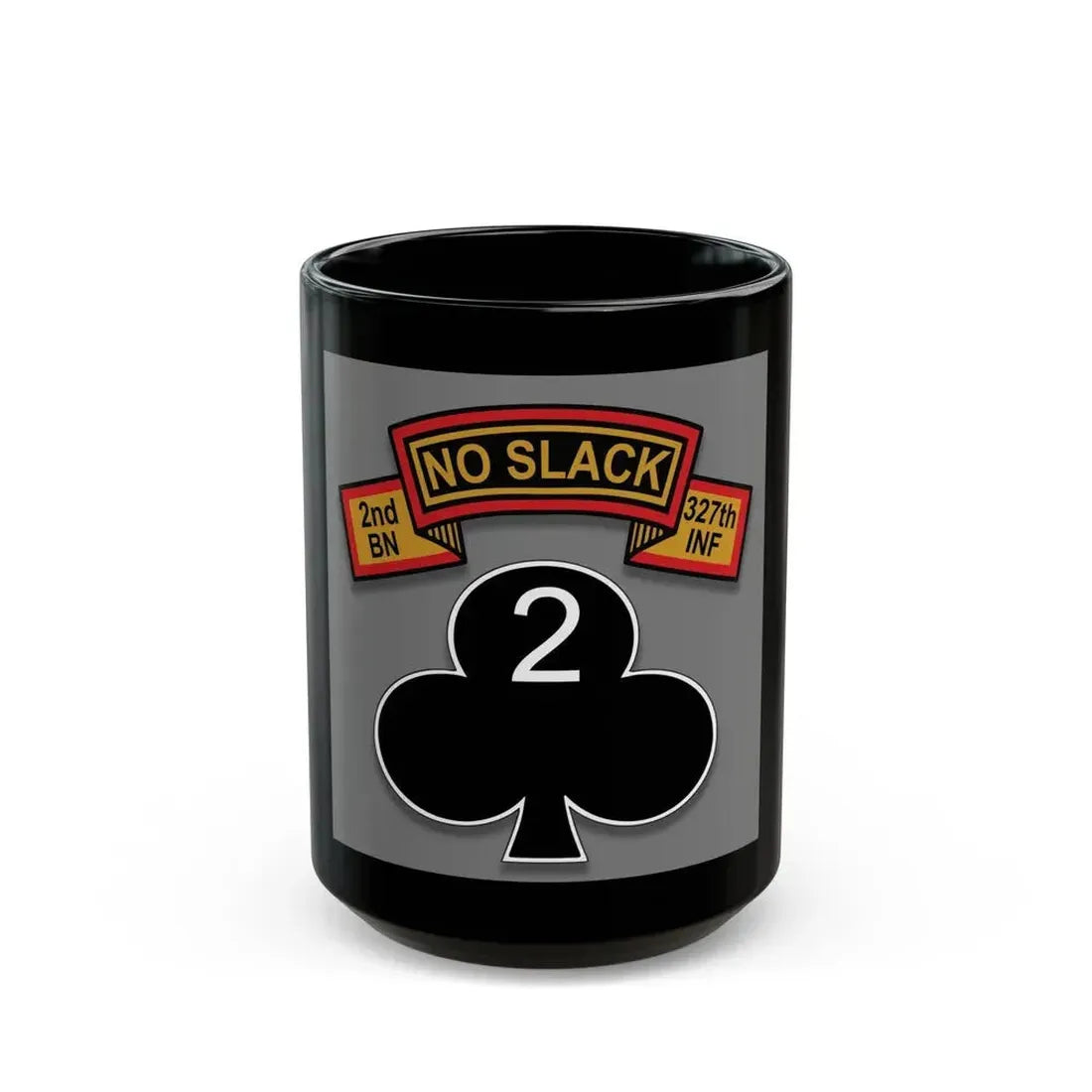 2nd Battalion 327th Infantry Regiment (U.S. Army) Black Coffee Mug 15oz - Go Mug Yourself