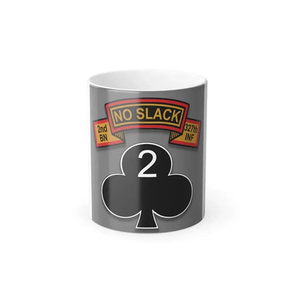 2nd Battalion 327th Infantry Regiment (U.S. Army) Color Changing Coffee Mug 11oz - Go Mug Yourself