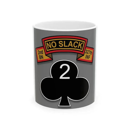 2nd Battalion 327th Infantry Regiment (U.S. Army) White Coffee Mug 11oz - Go Mug Yourself