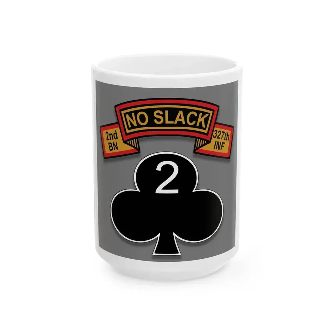 2nd Battalion 327th Infantry Regiment (U.S. Army) White Coffee Mug 15oz - Go Mug Yourself