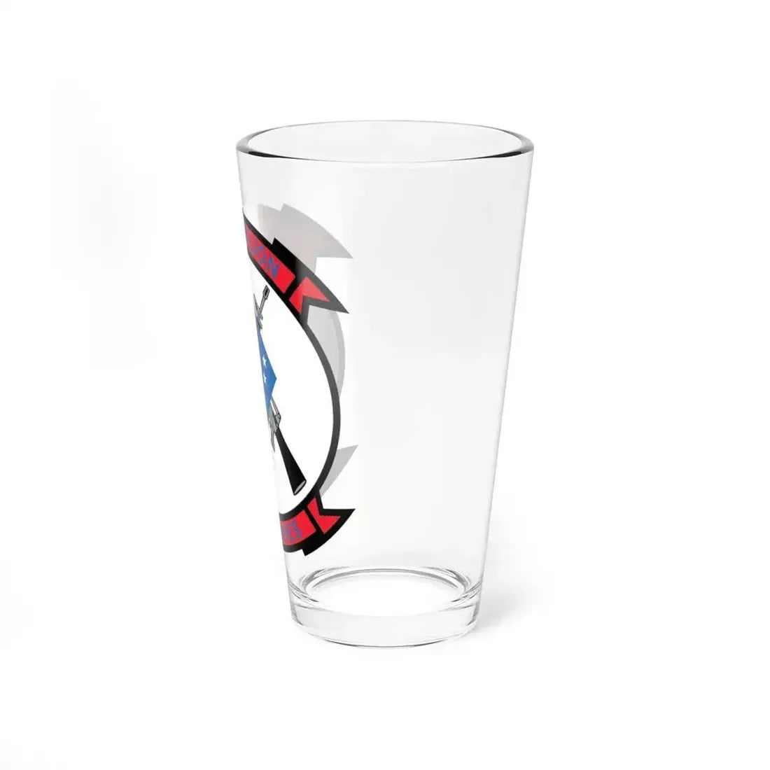 2nd Bn 1st Marines (USMC) Pint Glass 16oz - Go Mug Yourself