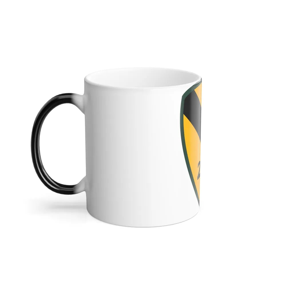2nd Brigade 1st Cavalry Division (U.S. Army) Color Changing Coffee Mug-Go Mug Yourself