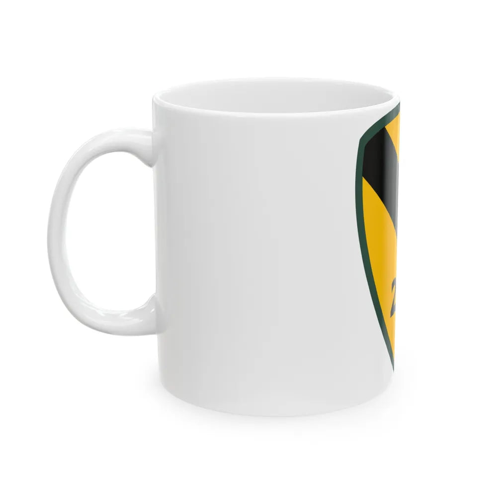 2nd Brigade 1st Cavalry Division (U.S. Army) White Coffee Mug-Go Mug Yourself