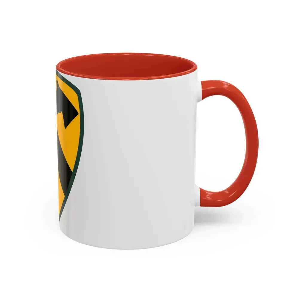 2nd Brigade 1st Cavalry Division (U.S. Army) Accent Coffee Mug - Go Mug Yourself