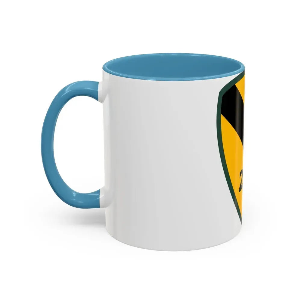 2nd Brigade 1st Cavalry Division (U.S. Army) Accent Coffee Mug - Go Mug Yourself