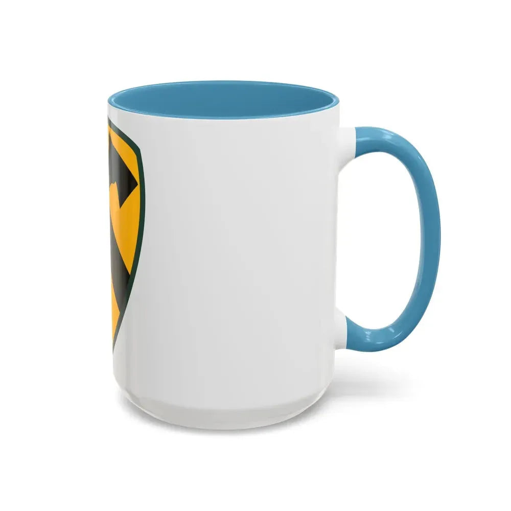 2nd Brigade 1st Cavalry Division (U.S. Army) Accent Coffee Mug - Go Mug Yourself