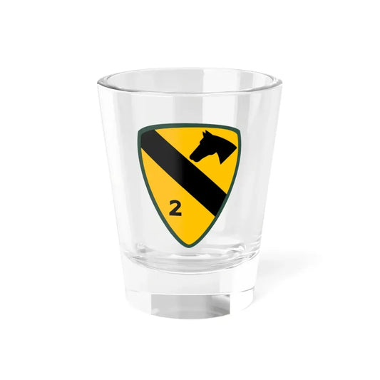 2nd Brigade 1st Cavalry Division (U.S. Army) Shot Glass 1.5oz 1.5oz - Go Mug Yourself